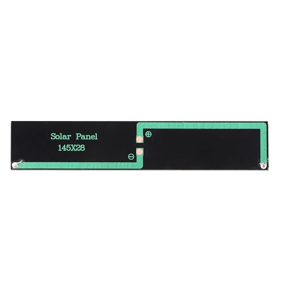 cargador portátil al aire libre del panel solar de 0.5W 2.5V 145*28m m para el banco del poder