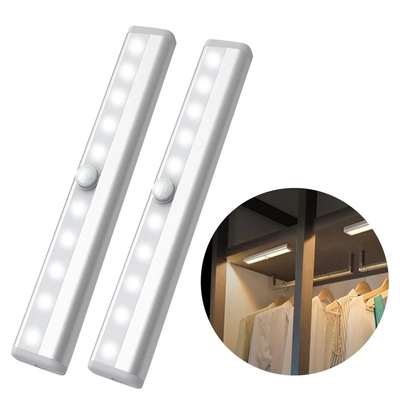 Luz ligera recargable de la noche de detección LED del movimiento para los armarios de cocina